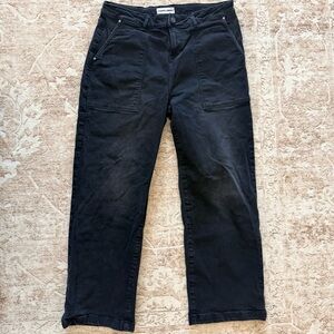 Calvin Klein Men's Relaxed Black Jeans